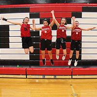 basketball jumping